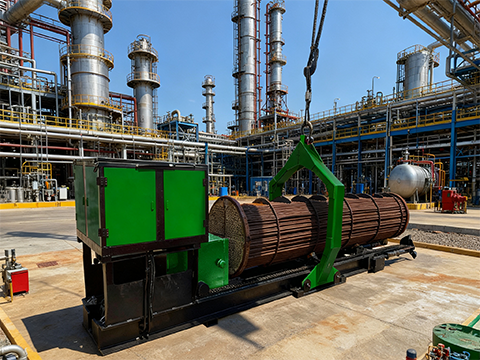 Heat Exchanger Bundle Puller Rent Service